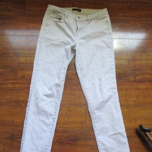 CLASSIC PREPPY Talbots Slim Ankle Jeans in Grey, size 8 LIGHT ACADEMIA